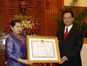 PM Nguyen Tan Dung receives Cambodian Deputy PM - ảnh 1